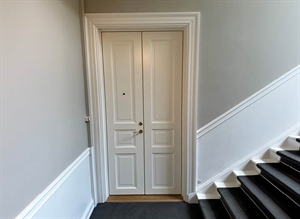 Restaurering af opgang på Esplanaden i København